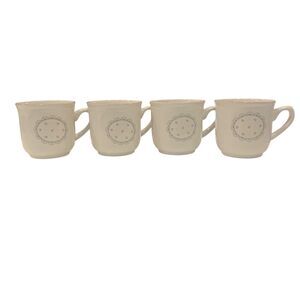 Vintage Japan Victoriana Tea Cups Coffee mugs Set of 4 Pink Roses Cottagecore